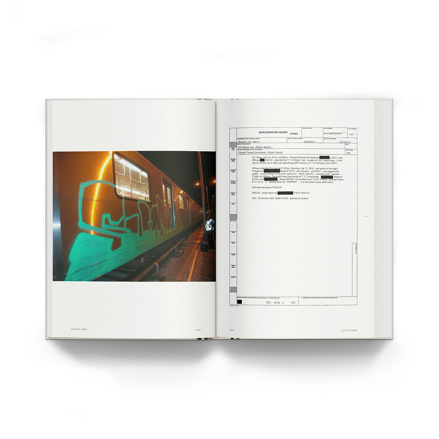 Scene of Crime - Hardcover